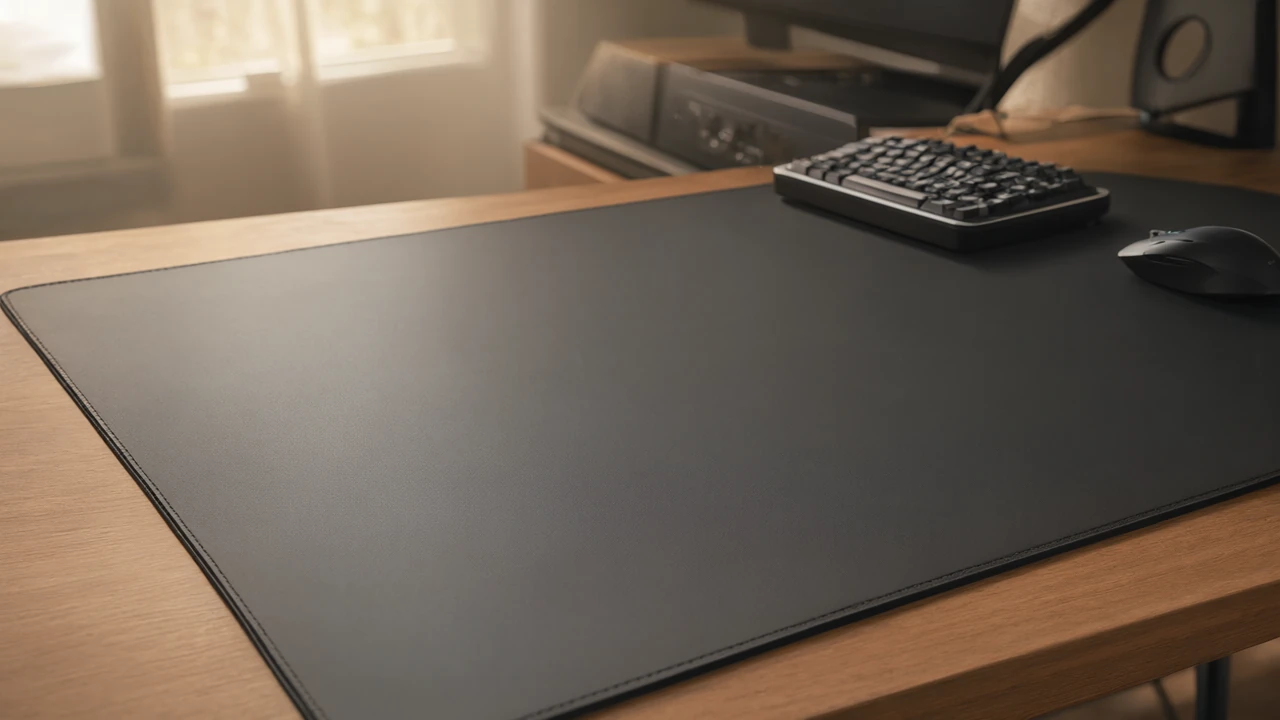 デスクマットを3種類使い比べて分かった：PC作業なら、最初から電競用のレザー調を買うべきだった